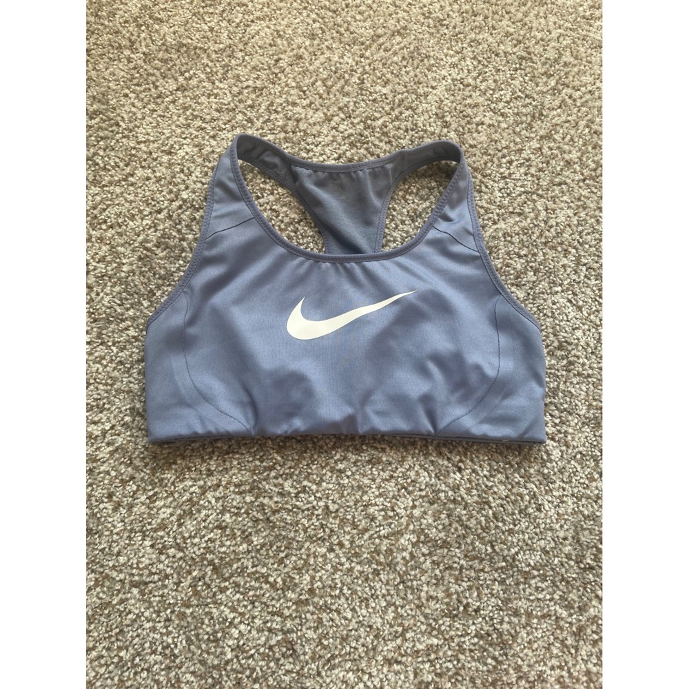 Nike Dri-Fit Purple Victory Shape Sports Bra